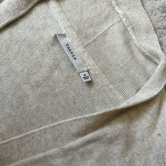 Talula Cream Cashmere Cardigan M - Picture 2 of 7